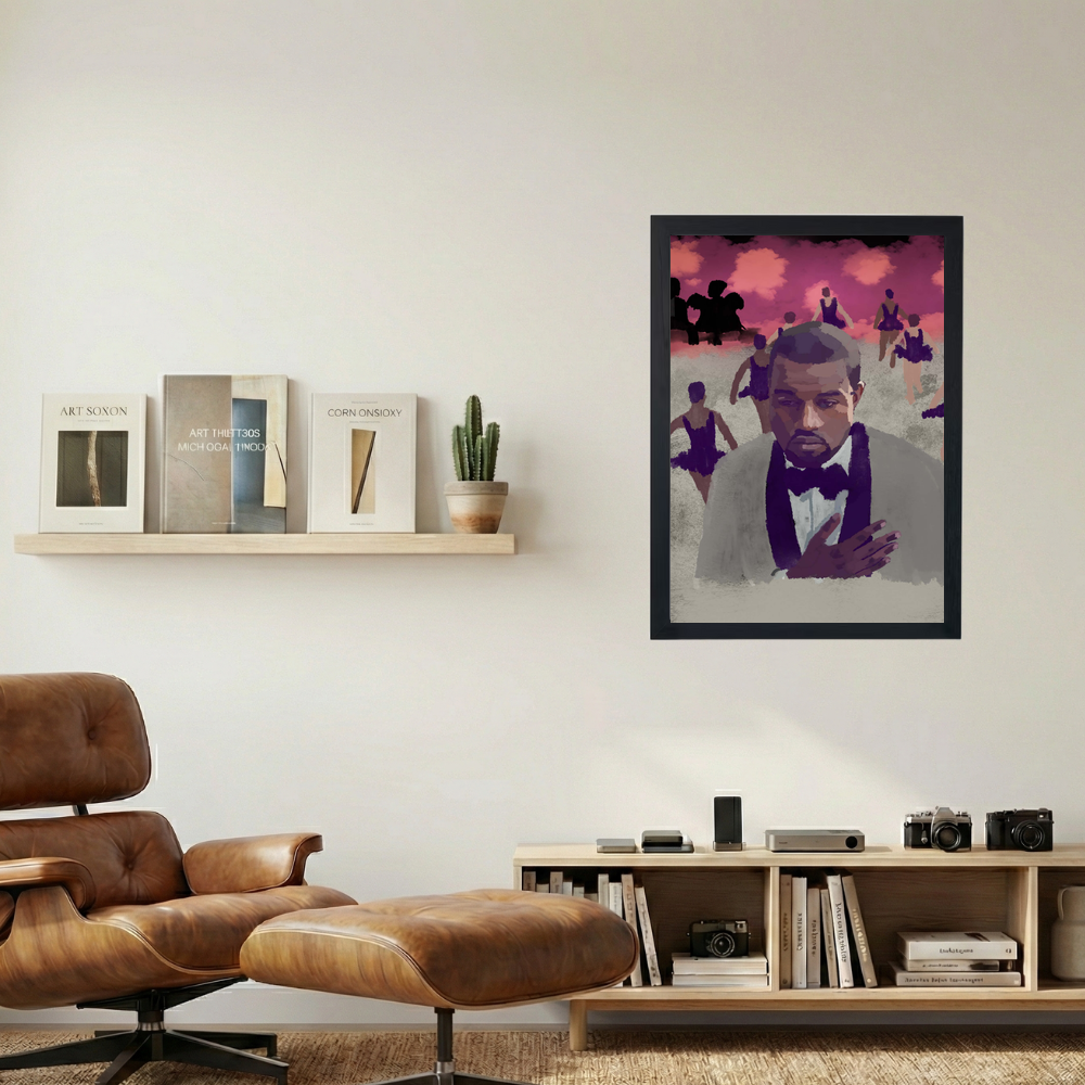 Kanye West 'Full Length Film' Poster - Mockup 1