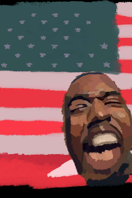 Kanye West 'OTIS Pose' Poster