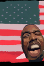Kanye West 'OTIS Pose' Poster