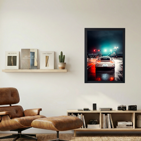 Porsche GT3RS 'Ready Set Go' Poster - Mockup 1