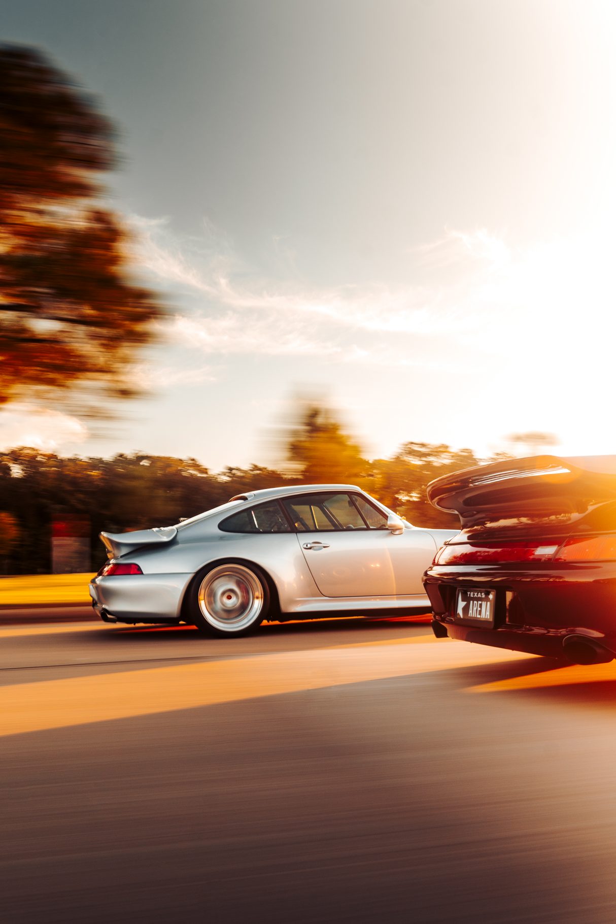 Porsche 993 Turbo 'Driving Buddy' Poster