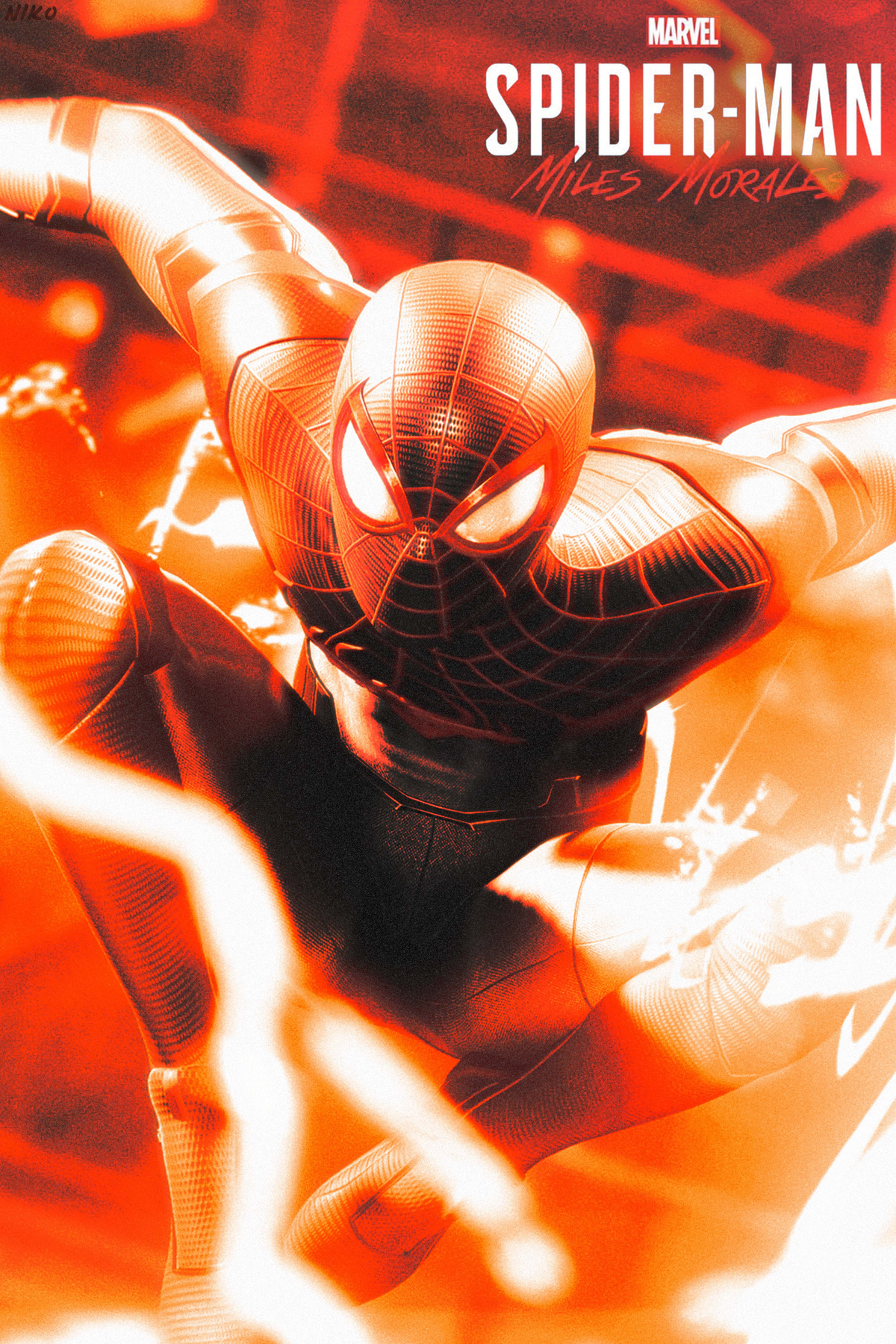 Spiderman 'Miles Morales'  Poster