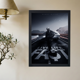 Roddy Rich 'Live Life Fast V2' Poster - Mockup 2