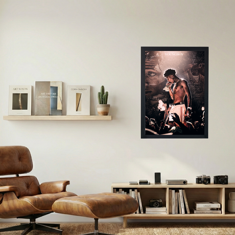 NBA Youngboy 'Slime Mentality' Poster - Mockup 1