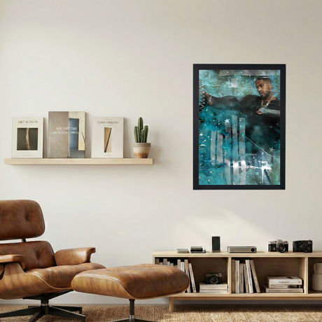 Kid Cudi 'Tallied Up' Poster - Mockup 1