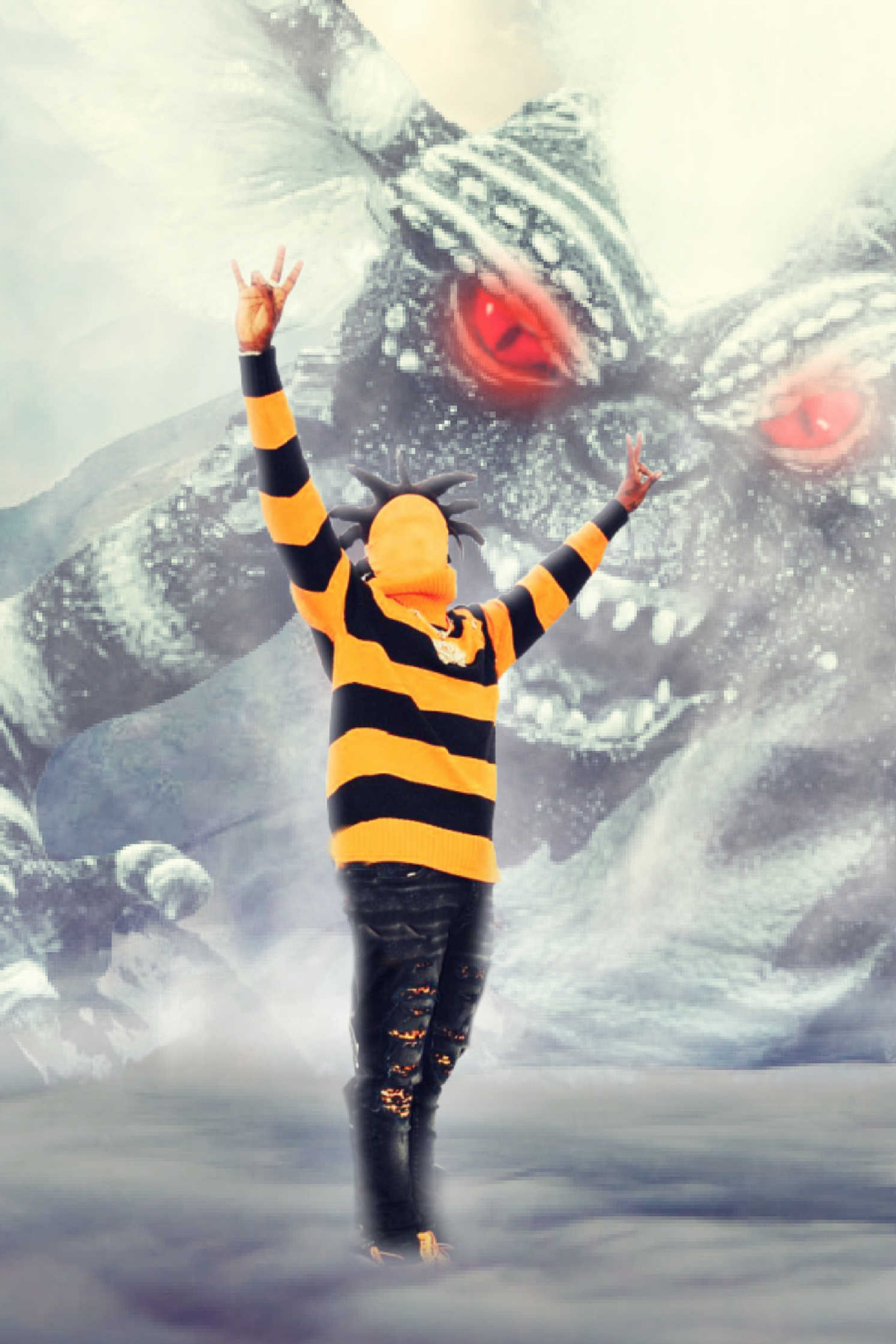 Kodak Black 'Super Gremlin' Poster - Mockup 1