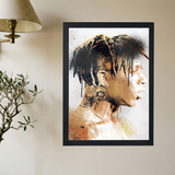 NLE Choppa 'Off the Grid' Poster - Mockup 2