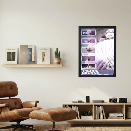 Pi'erre Bourne 'Life of X 5' Poster - Mockup 1