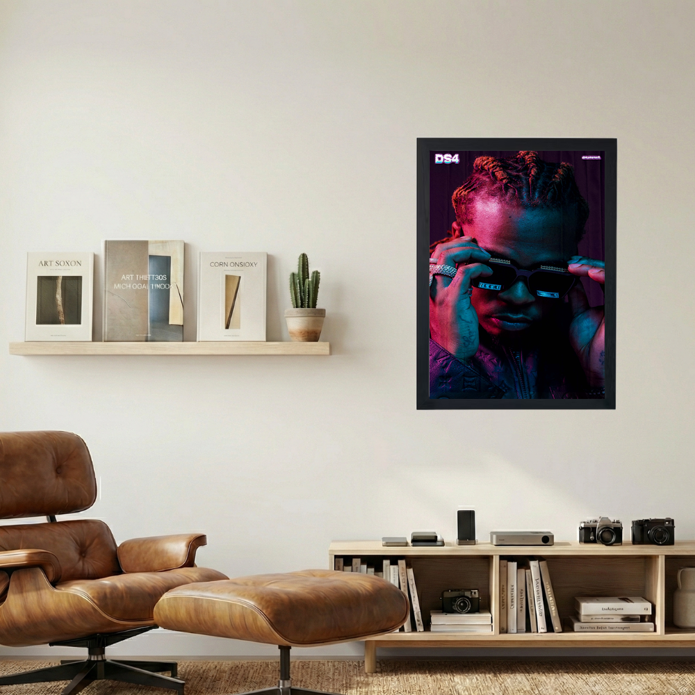 Gunna 'Chrome Goggles' Poster - Mockup 1