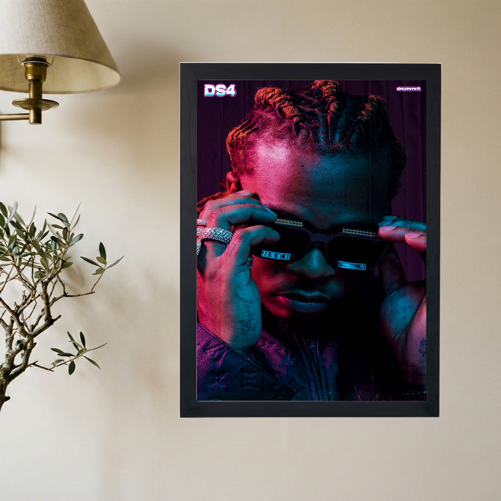 Gunna 'Chrome Goggles' Poster - Mockup 2