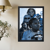 Gunna 'Unfazed' Poster - Mockup 2