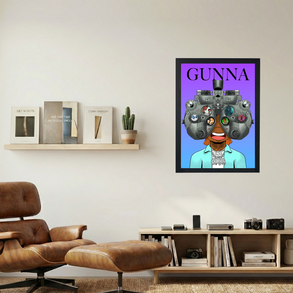 Gunna 'Day at the Optometrist' Poster - Mockup 1