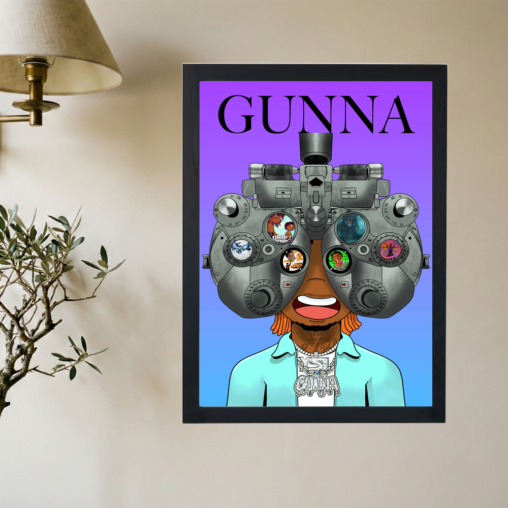 Gunna 'Day at the Optometrist' Poster - Mockup 2