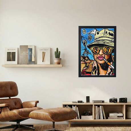 FEAR AND LOATHING 'Pastel' Poster - Mockup 1