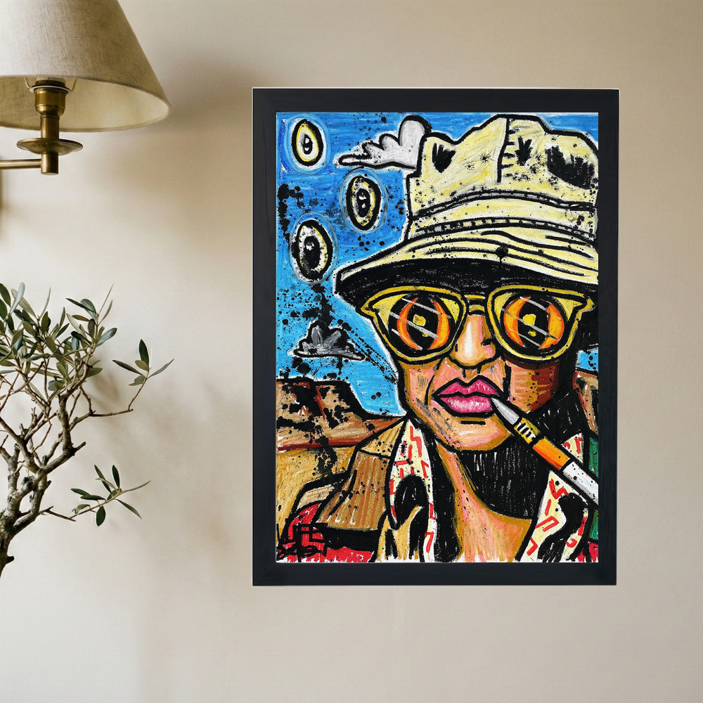 FEAR AND LOATHING 'Pastel' Poster - Mockup 2