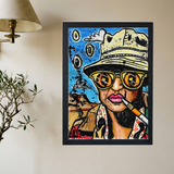 FEAR AND LOATHING 'Pastel' Poster - Mockup 2