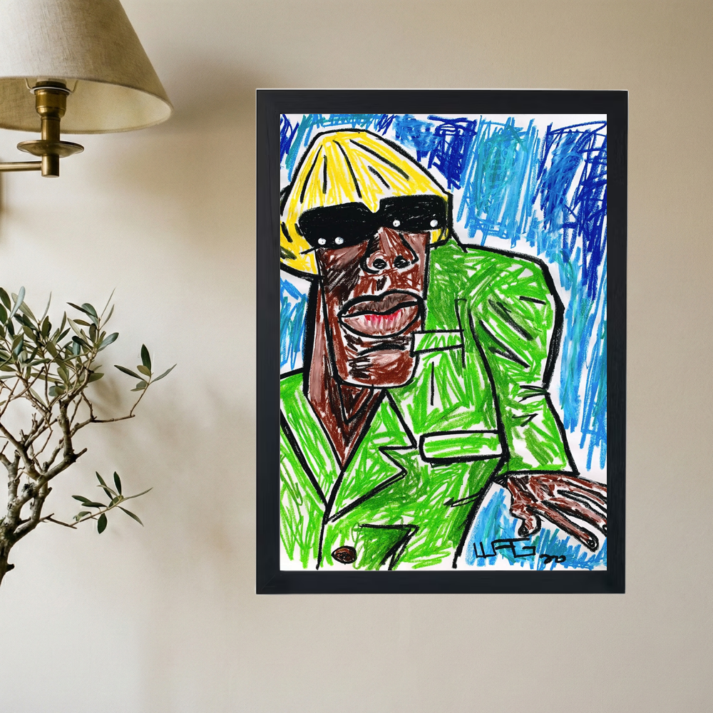 Tyler the Creator 'Pastel Drawn' Poster - Mockup 2