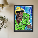 Tyler the Creator 'Pastel Drawn' Poster - Mockup 2
