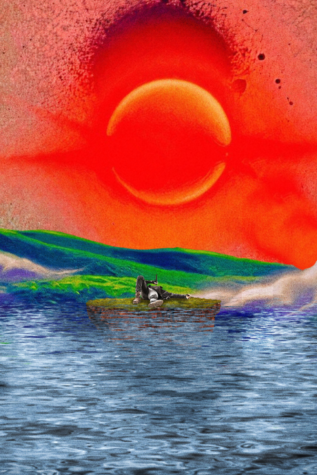 Kanye West 'DONDA ISLAND' Portrait Poster