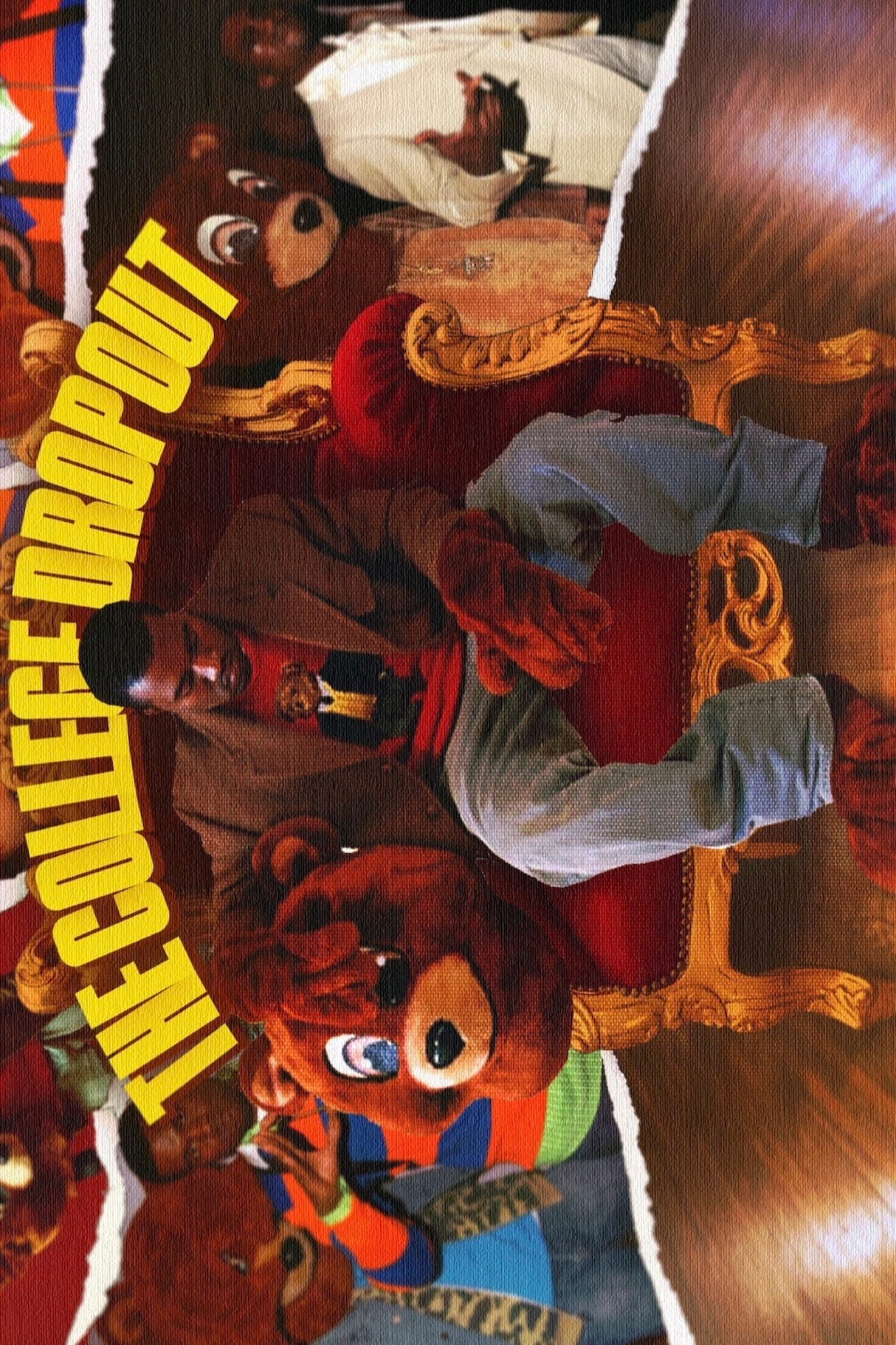 Kanye West 'TCD Lifetime Collage' Poster