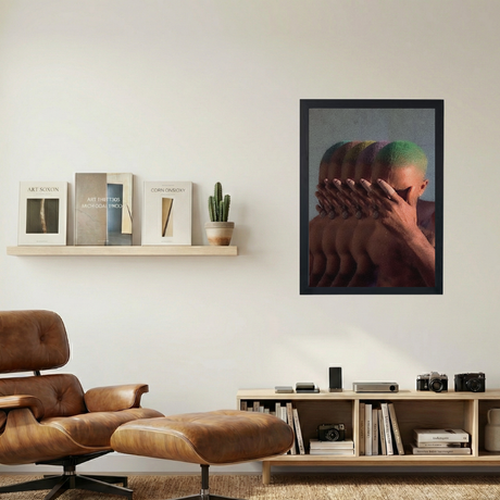 Frank Ocean 'Blonde Blonde Blonde' Poster - Mockup 1