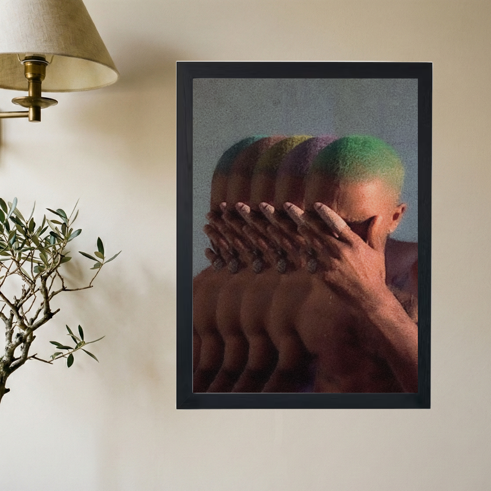 Frank Ocean 'Blonde Blonde Blonde' Poster - Mockup 2