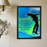 Kanye West 'Ghost Town Quoted' Poster - Mockup 2