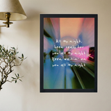 Frank Ocean All 'Nights Quoted' Poster - Mockup 2