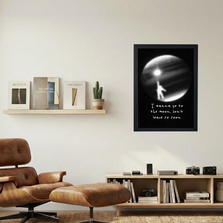 Kanye West x Don Toliver 'Moon Quoted' Poster - Mockup 1