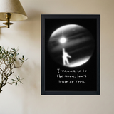 Kanye West x Don Toliver 'Moon Quoted' Poster - Mockup 2
