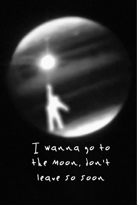 Kanye West x Don Toliver 'Moon Quoted' Poster
