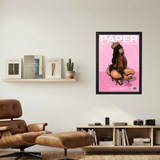 Nicki Minaj 'Pink Paperz' Poster - Mockup 1