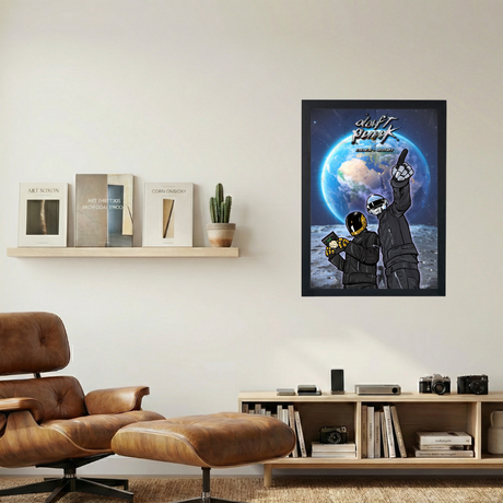 Daft Punk 'Sounds of the Future' Poster - Mockup 1