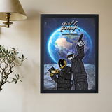 Daft Punk 'Sounds of the Future' Poster - Mockup 2