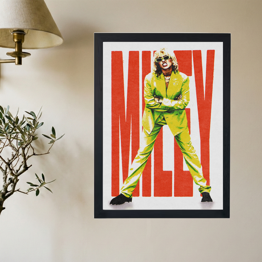 Miley Cyrus 'Stance' 'Poster - Mockup 2