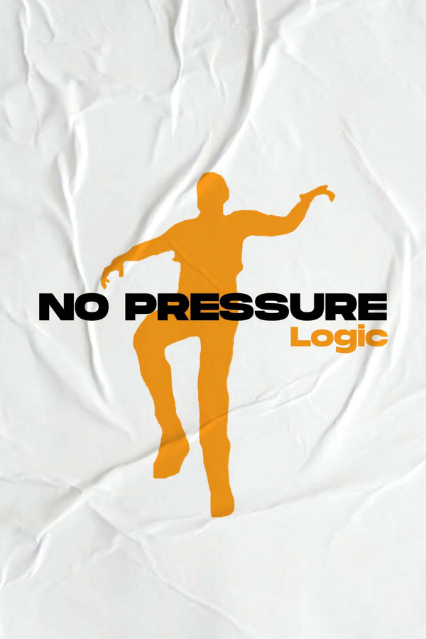 Logic 'No Pressure Silhouette V2' Poster