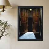 Kanye West 'Late Registration Doors' Poster - Mockup 2