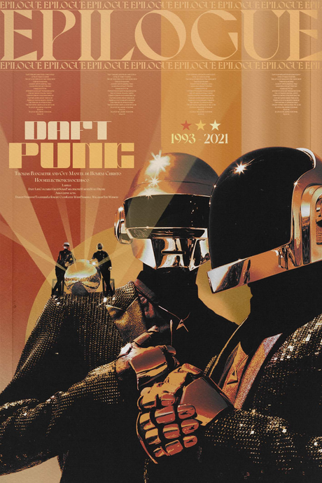 Daft Punk 'The Epilogue' Poster