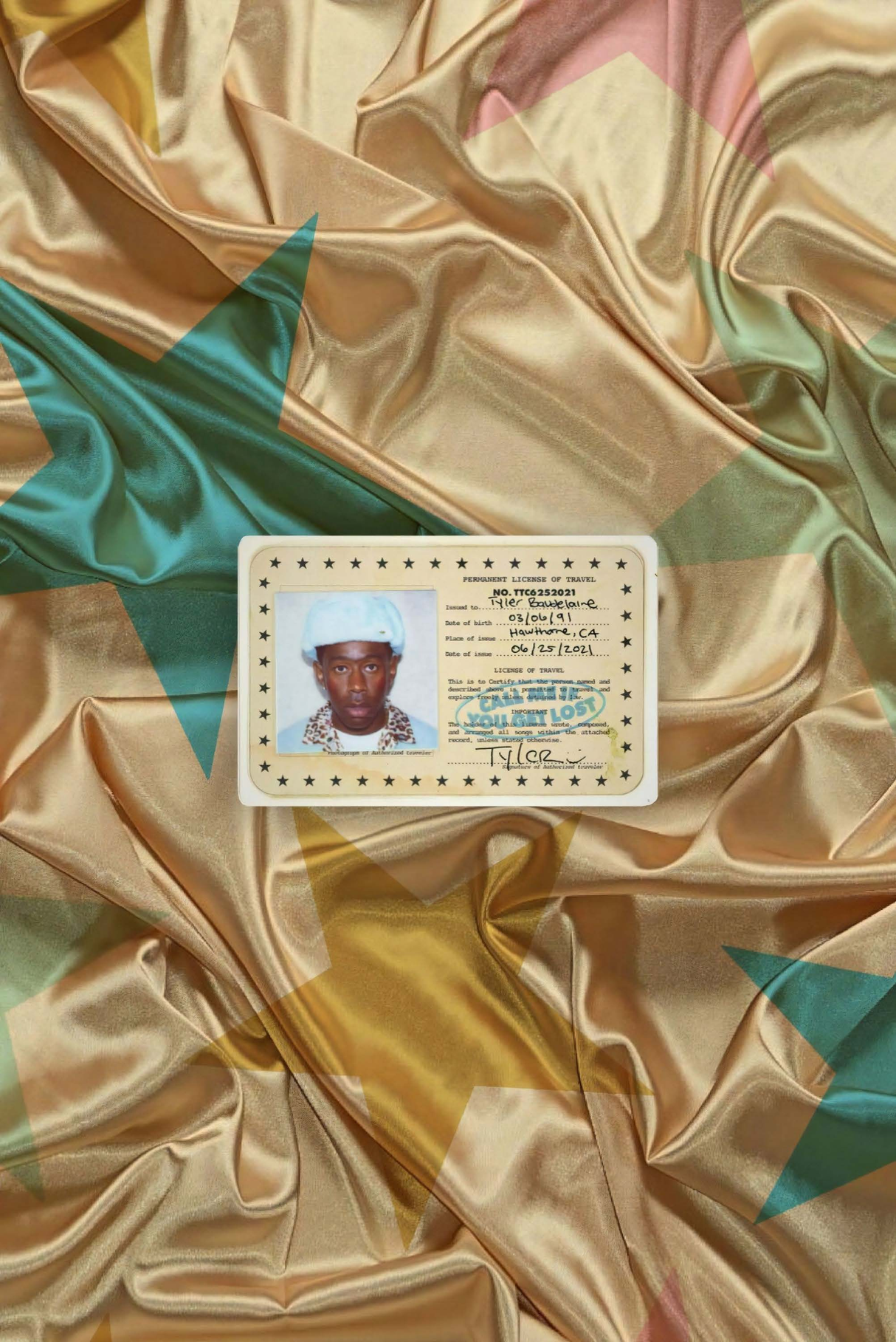 Tyler The Creator 'CMIYGL License' Poster