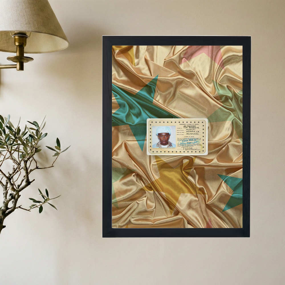 Tyler The Creator 'CMIYGL License' Poster - Mockup 2