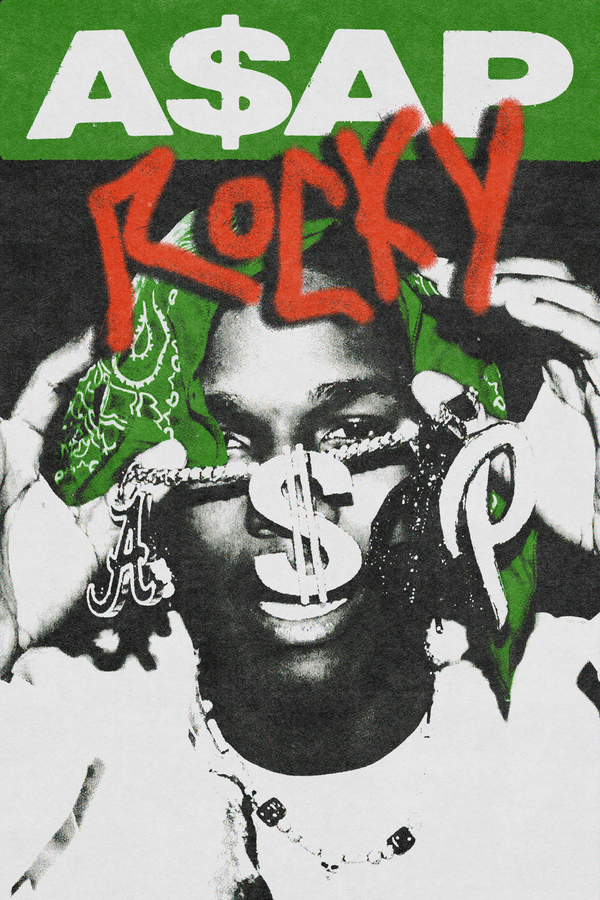 A$AP Rocky 'Spray Painted' Poster