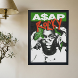 A$AP Rocky 'Spray Painted' Poster - Mockup 2