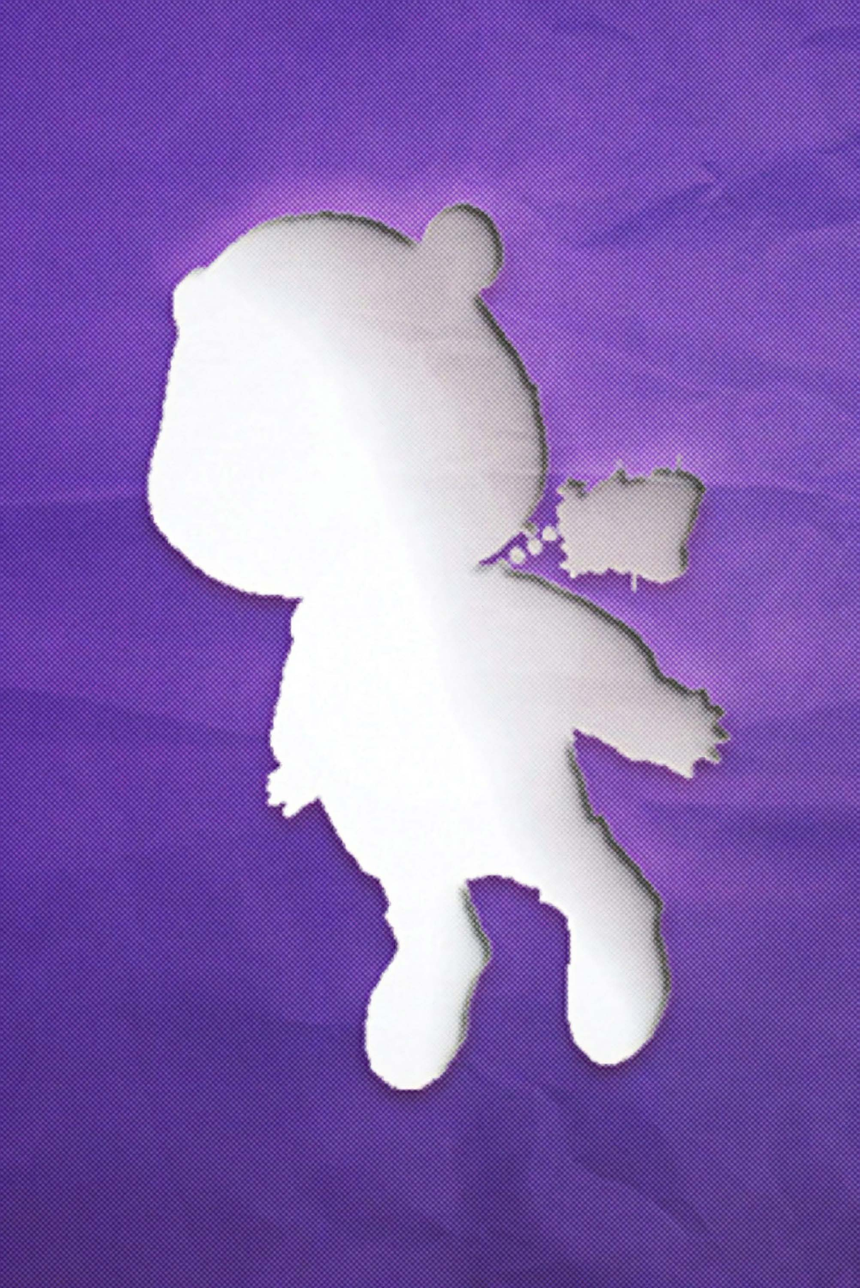 Kanye West 'Graduation Purple Silhouette' Poster