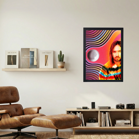 Tame Impala 'Currents' Poster - Mockup 1