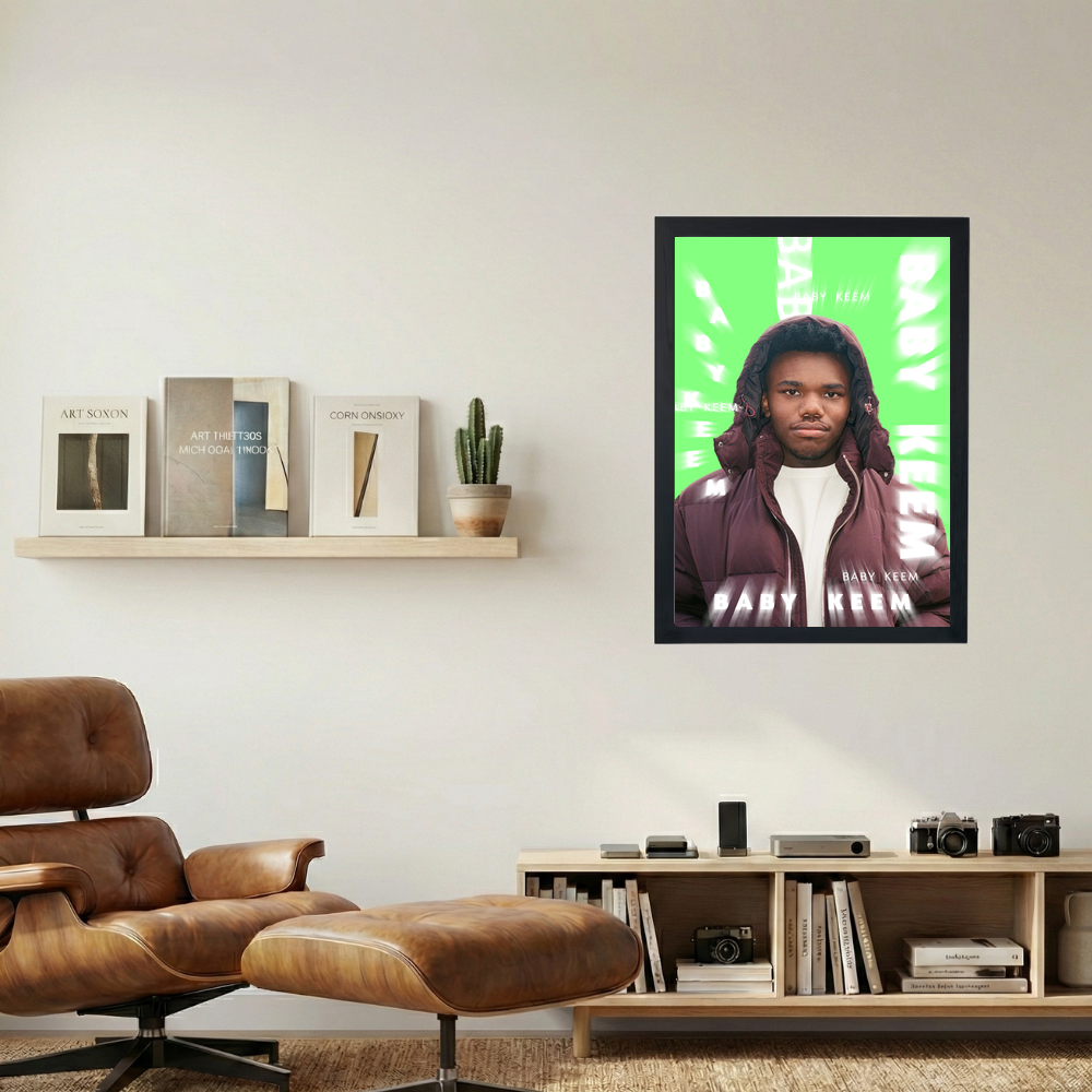 Baby Keem 'Cyber Activities' Poster - Mockup 1