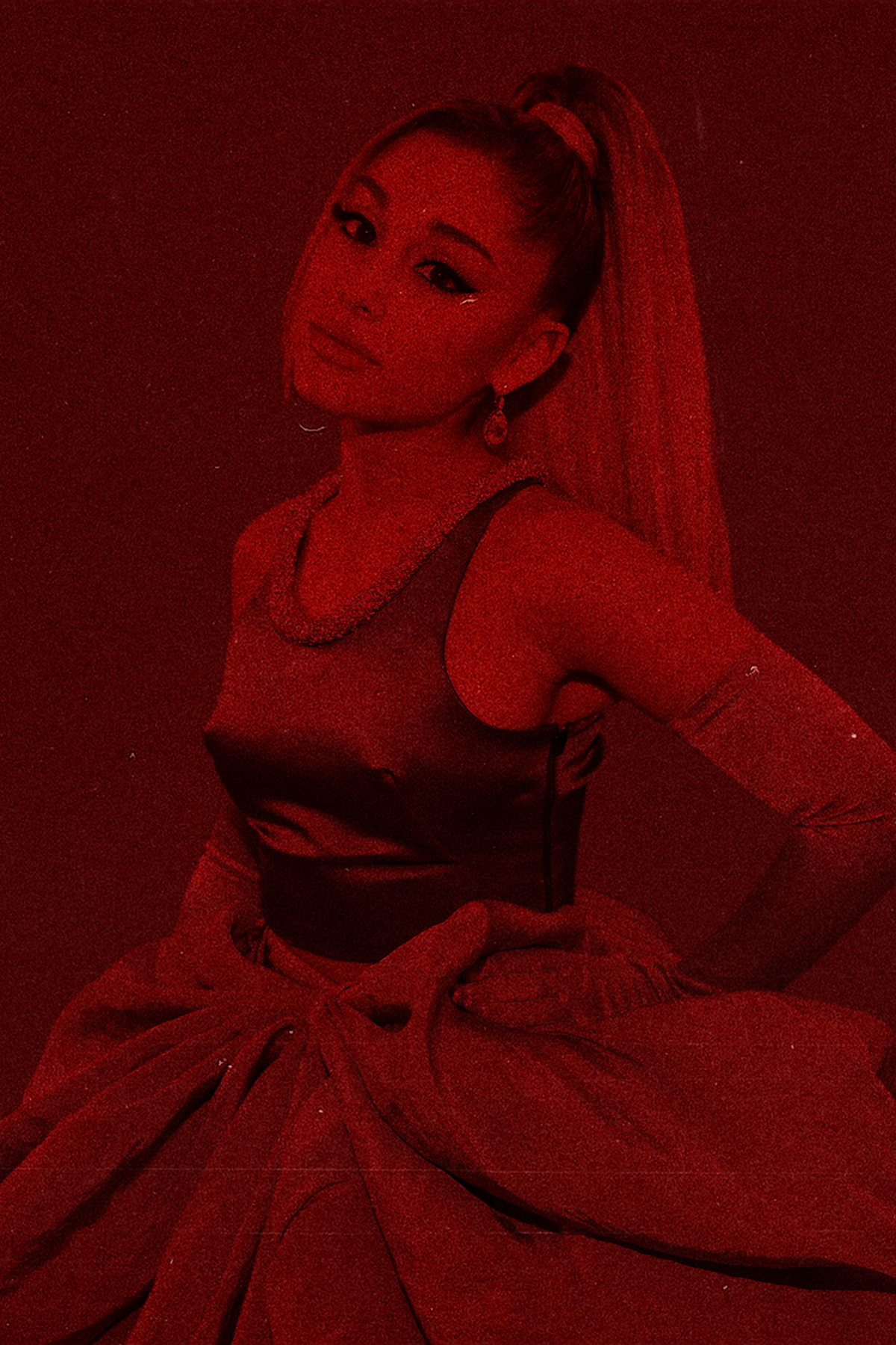 Ariana Grande  'Red Haze' Poster