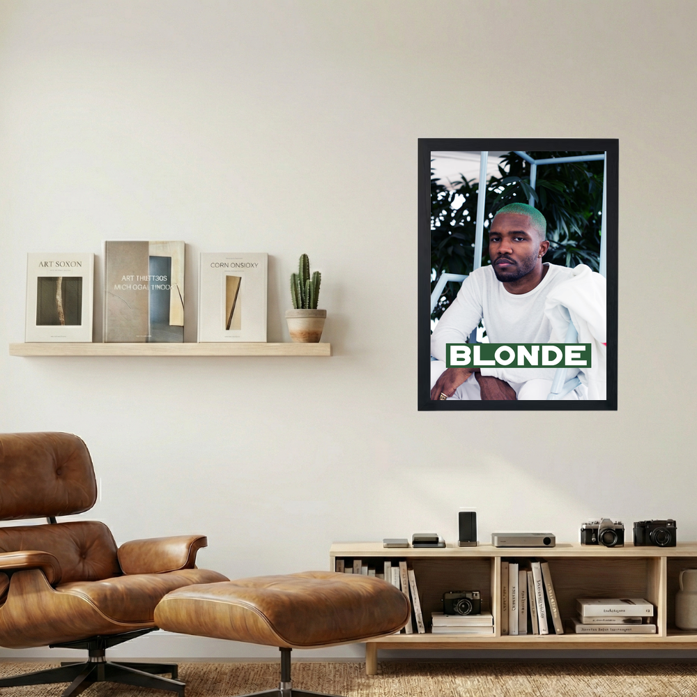 Frank Ocean 'Green Ocean' Poster - Mockup 1