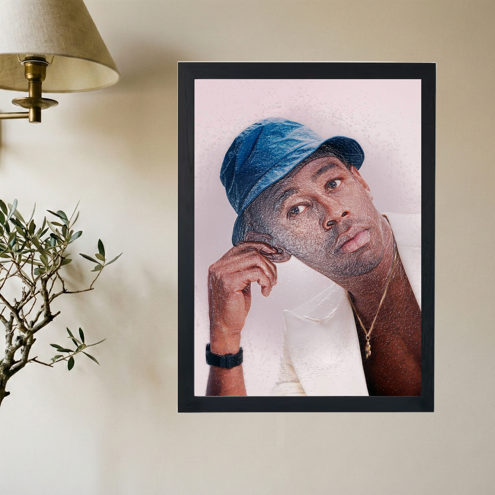 Tyler The Creator 'Blue Bucket' Poster - Mockup 2