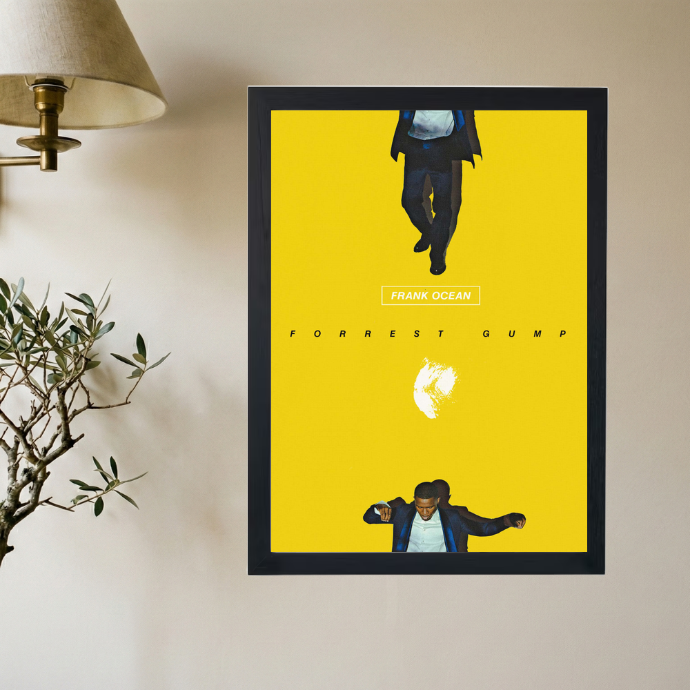 Frank Ocean 'Forrest Gump' Poster - Mockup 2