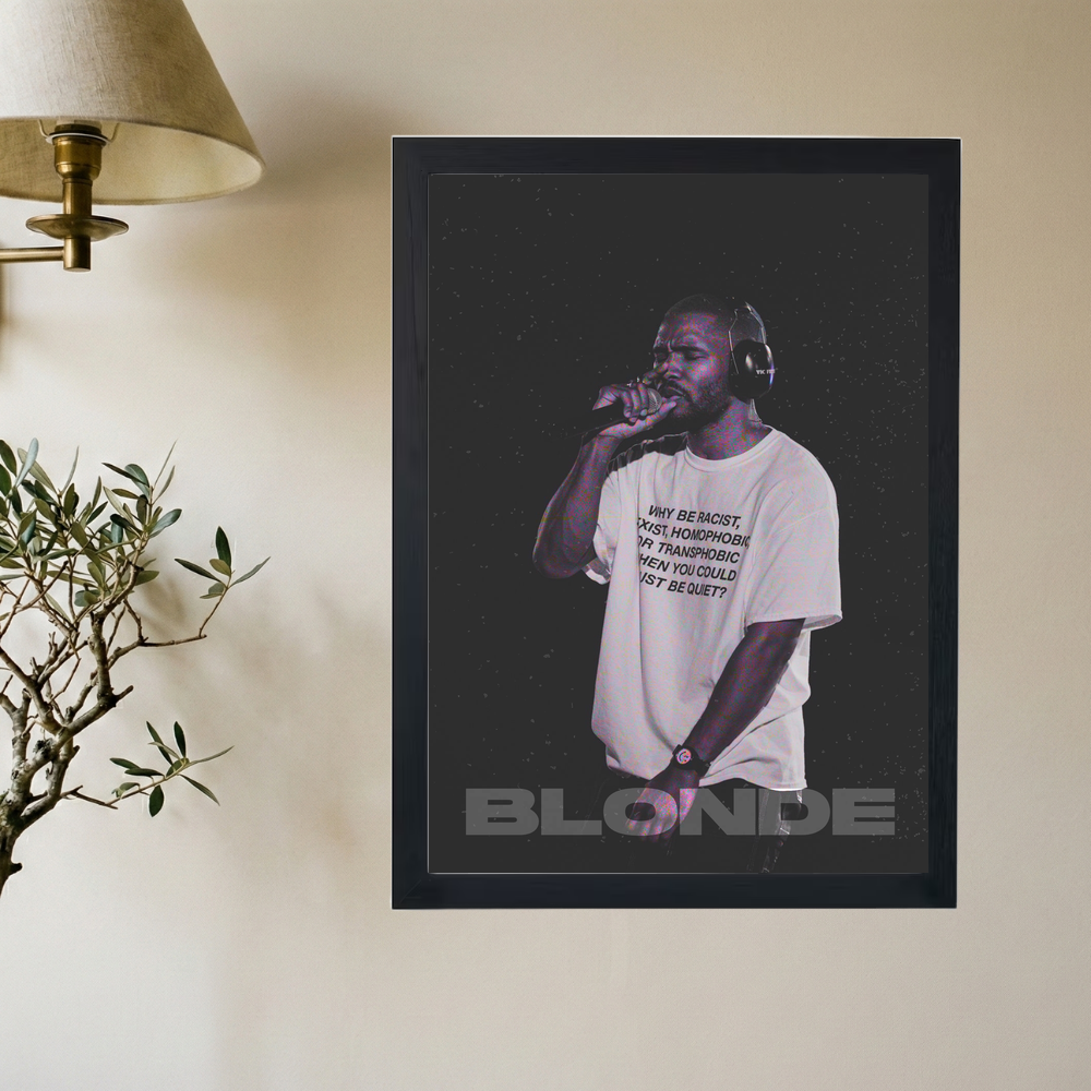 Frank Ocean 'Why Be?' Poster - Mockup 2